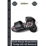 Özel Üretim Ortopedik Refleksoloji Tabanlı Sağlık Ayak Masajı Akupunktur Terliği 42-43 Numara