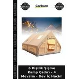 Özel Üretim Outdoor Geniş 6 Kişilik Şişme Kamp Çadırı - 4 Mevsim - Dev İç Hacim