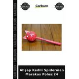 Özel Üretim Oyuncak Müzik Ritim Ahşap Kedili Spiderman Marakas Tekli Polos:24