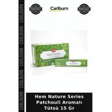Özel Üretim Paçuli Doğal Koku Meditasyon Rahatlatıcı Hem Nature Series Patchouli Aromalı Tütsü 15 Gr