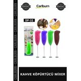 Özel Üretim Pilli Süt Karıştırıcı El Tipi Mutfak Çırpıcı Paslanmaz Çelik Güçlü Kahve Köpürtücü Mixer