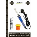 Özel Üretim Profesyonel Kaliteli Elektronik Tamir Lehim Havya Kalem Havya 40 W 3 Parça Havya Seti