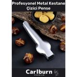 Özel Üretim Profesyonel Kaymaz Sağlı Ergonomik Paslanmaz Çelik Metal Kestane Çizici Pense - 0 - 99 ml