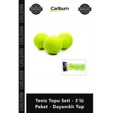 Özel Üretim Profesyonel Kort Antrenman Kauçuk Kaliteli Tenis Topu Seti 3'Lü Paket Dayanıklı Top