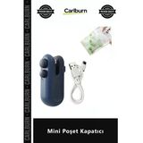 Özel Üretim Şarj Edilebilir Usb 2'Si 1 Arada Isıl Isıtmalı Pratik Mutfak Kesme Vakum Mini Poşet Kapa