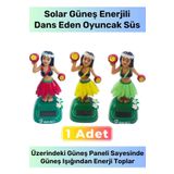 Özel Üretim Solar Güneş Enerjili Hediyelik Dekoratif Çocuk Bebek Oyuncak Süs Dans Eden Kız