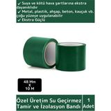 Özel Üretim Süper Güçlü Su Geçirmez Sızdırmaz Yeşil Çok Amaçlı Tamir ve Izolasyon Bandı 48MM x 10M