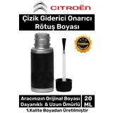 Özel Üretim Suya Dayanıklı Citroen Marka Uyumlu Çizik Taş Izi Giderici Onarıcı 20ml Oto Rötuş Boyası