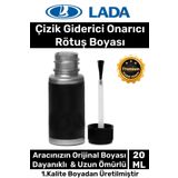 Özel Üretim Suya Dayanıklı Lada Marka Uyumlu Çizik Taş Izi Giderici Onarıcı 20ml Oto Rötuş Boyası
