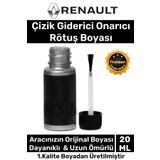 Özel Üretim Suya Dayanıklı Renault Marka Uyumlu Çizik Taş Izi Giderici Onarıcı 20ml Oto Rötuş Boyası