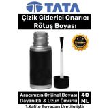 Özel Üretim Suya Dayanıklı Tata Marka Uyumlu Çizik Taş Izi Giderici Onarıcı 40ml Oto Rötuş Boyası