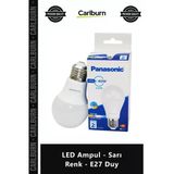 Özel Üretim Tasarruflu Kaliteli Yüksek Performanslı Ekonomik Verimli Led Ampul Sarı Renk E27 Duy