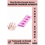 Özel Üretim Ultra Esnek Yumuşak Konforlu Cildi Tahriş Etmeyen Parmak Ayırıcı Manikür Pedikür Aparatı