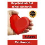 Özel Üretim Yeni Seri Kalp Şeklinde Jel Isıtıcı Pratik El Isıtıcısı Isınmatik Cep Sobası 4'lü Set