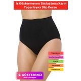 Özel Üretim Yüksek Bel Kaydırmaz İz Göstermeyen Sıkılaştırıcı Karın Toparlayıcı Slip Korse