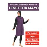 Özel Üretim Yüksek Kaliteli Konforlu Fermuarlı Taytlı Tam Kapalı Deniz Havuz Yüzücü