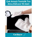 Özel Üretim Yüksek Kaliteli Mikrofiber Pratik Çok Amaçlı Temizlik Toz Alma Eldiveni 10 Adet