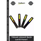Özel Üretim Yüksek Lümenli Şarjlı Kamp Avcı Tipi Güçlü Aydınlatma Sistemli Led El Feneri Karışık