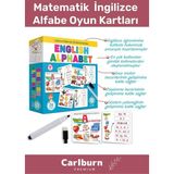 Özel Üretim Zeka Geliştirici Eğitici El Göz Koordinasyonu Matematik Ingilizce Alfabe Oyun Kartları