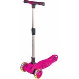 Özel Yapım Katlanabilir Cool Wheels Twist LED Işıklı 3 Tekerlekli Yükseklik Ayarlı Scooter