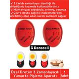 Özel Yüksek Kaliteli Yanmaz Erimez 3 Farklı Zamanlayıcılı Yumurta Pişirme Derecesi Aparatı Egg Timer