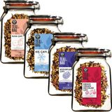 Ozeline 4'lü 125 gr Kış + Elma + Kırmızı Orman Meyveleri, + Böğürtlen Meyve Çayı Tanışma Seti