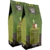 OZELİNE Irish Cream Aromalı Filtre Kahve 2 x 250 g - 500 gr - French Press