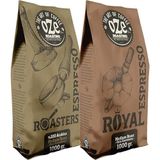 Ozeline Oze Kahve Royal ve Roasters Espresso Kahve Seti 2'li 250G Çekirdek