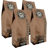 OZELİNE Royal Espresso Kahve 4 x 250 g - Çekirdek (Öğütülmemiş)