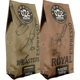 OZELİNE Royal & Roasters Espresso Kahve Tanışma Seti 2 x 250 g - 500 gr - Çekirdek (Öğütülmemiş)