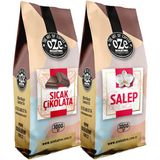 OZELİNE Salep & Sıcak Çikolata Tanışma Seti 2x1000 g - 2 kg