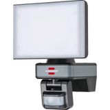 Özellikli Hareket Sensörlü Dış Mekan LED Spot Işığı 20W Siyah Beyaz - Altın