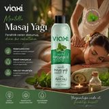 Özelmağaza Viaxi Mentöllü Masaj Yağı ile Ferahlığı Keşfet! - Yeşil - Beyaz