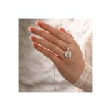 ÖzelSen Accessories Açılır Kapanır Papatya 925 Ayar Gümüş İsimli Kolye