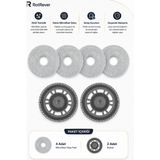 Ozemtek Dreame L10S Pro Ultra Heat / L10S Ultra Gen 2 / L20 Ultra Robot Süpürge Mop Paspas Braket Yedek Parça Set 6 Parça