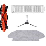 Ozemtek Mi Robot Vacuum Mop P,Mop Pro ile Uyumlu Yedek Filtre,Fırça Yenileme 4 Parça Set-Model No: STYj02YM / XMSTJQR2S Uyumludur