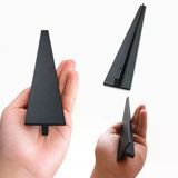 Özen Düz Mat Siyah Çekmece Kulp 768 Mm Modern Dolap Kapak Kulpu Metal Mobilya Kulbu