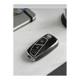 ÖZEN KEYS Fiat Peugeot Citroen Fiorino Linea Ducato Boxer Jumper Punto SİYAH SİLVER KUMANDA KILIFI