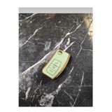 ÖZEN KEYS Lüx Ford Focus,fiesta,mondeo courier Nano Yüksek Kalite Kumanda Kılıfı 3 Buton Beyaz GOLD