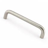 Özen Metal (128 Mm - 12.8 Cm) Saten Renk Mobilya Mutfak Çekmece Dolap Kapak Kulbu Kulpu Kulpları