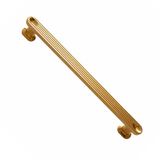 Özen Metal Bronz Çekmece Kulp 160 Mm Dolap Kapak Kolu Modern Şık Tasarım Dayanıklı Mobilya Kulpu