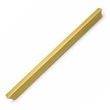 Özen Metal Mat Sarı Çekmece Kulp 320 Mm Dolap Kapak Kolu Modern Şık Tasarım Dayanıklı Mobilya Kulpu
