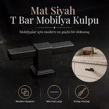 Özen O136-D-02 136 Modeli Siyah Düğme Kulp