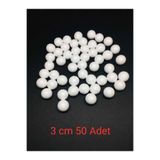 Özen Süs 3cm Strafor Köpük Top