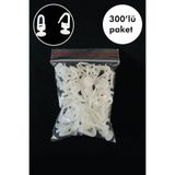 ÖZENEV 300 Adet Kilitli Geçmeli Plastik Perde Düğmesi Ruleti 300'lü