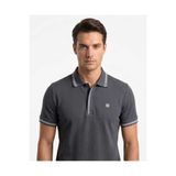 Özeniş Erkek Polo Yaka Slim Fit %100 Pamuk Waffle Kumaş T-Shirt