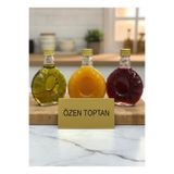 ÖZENTOPTANHEDİYELİK 50 cc cam shot , ginger , kolonya ,zeytinyağı hediyelik şişe 20 adet