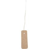 Özer Kutu Karton Ipli Kraft Fiyat Etiketi 80 Li Uzun Boy (1 x 3 cm )