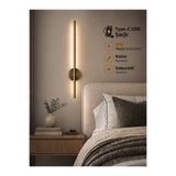 ÖZER LİGHT Leila 75CM / USB Sarjlı Resim / Tablo / Ayna / Duvar / Eskitme kasa Ledli Aplik 3200K Günışığı