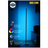 ÖZER LİGHT Premium Köşe Dekoratif Led Lambader 120 cm - Rgb Kumandalı 16 Renk Ayaklı Lambader